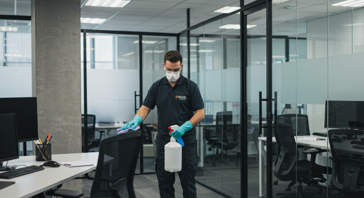 Office cleaning project